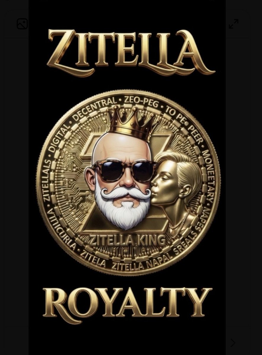 Guido7o's tweet photo. "ZITELLA ROYALTY"Coin is here, and it’s time to level up! After months of grinding behind the scenes, I’m finally revealing the back of the coin on August 5/26 . Get ready to plug into the "ZITELLA ROYALTY" Future, lock in, and watch this thing explode. The vision’s unstoppable — this is where it all goes massive! "ZITELLA ROYALTY" Coin ( https://t.co/KnNYxw9Ssc )