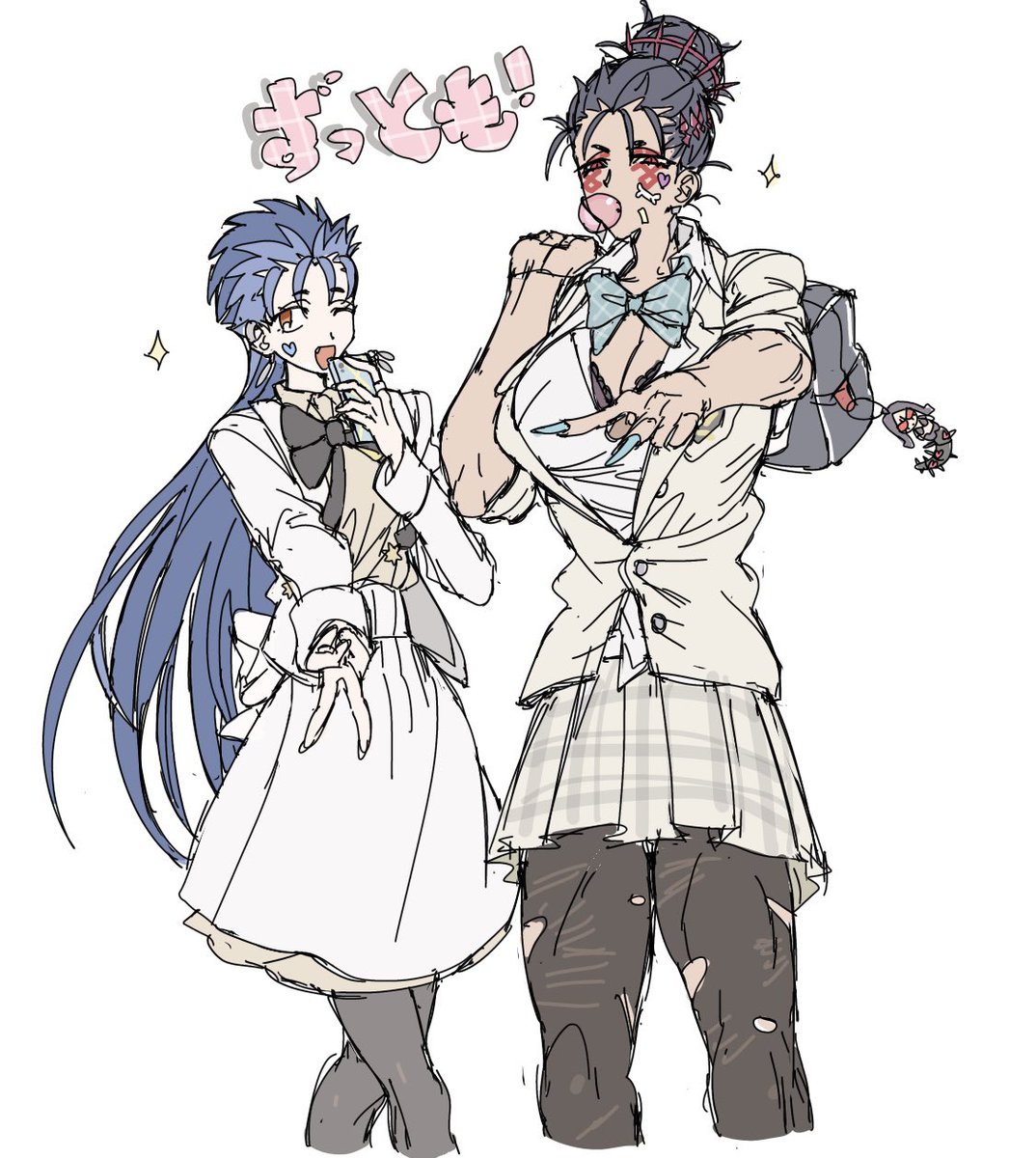 rugihodo's tweet photo. 뇨타낙서(女体化) https://t.co/PyBqVAaxVc