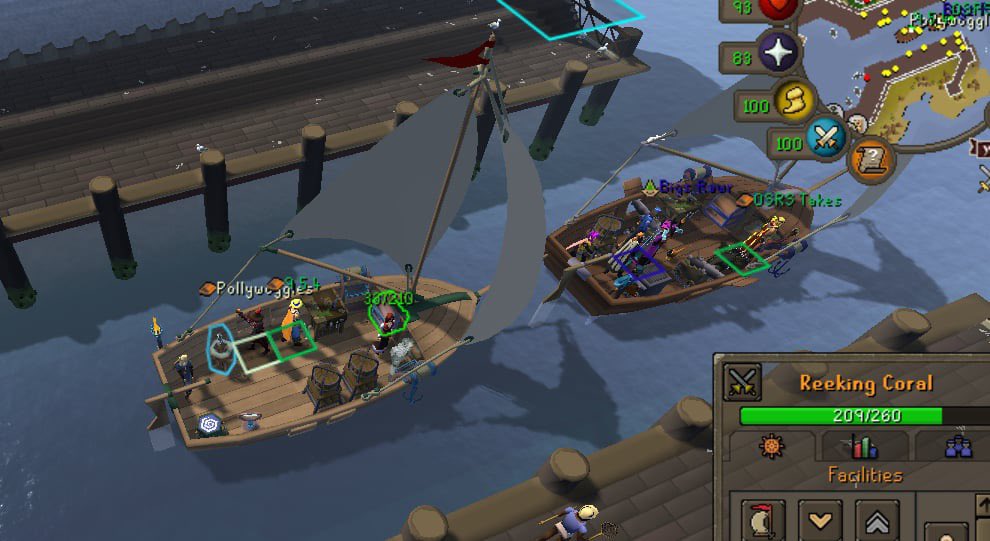 07osrsPlug's tweet photo. The best hour I’ve spent on the Seas of Gielinor! Huge shout outs to the clan InfinityRunes, and streamers Veezeyvee and IMegan! https://t.co/uwJky1LIv1