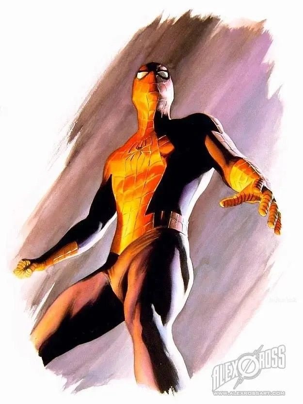PLB9070's tweet photo. @BEYONDTHELEAK1 This reminds me of the artworks Alex Ross did for the Tobey Maguire Spider-Man movies. Beautiful. https://t.co/YxEJPSQku6