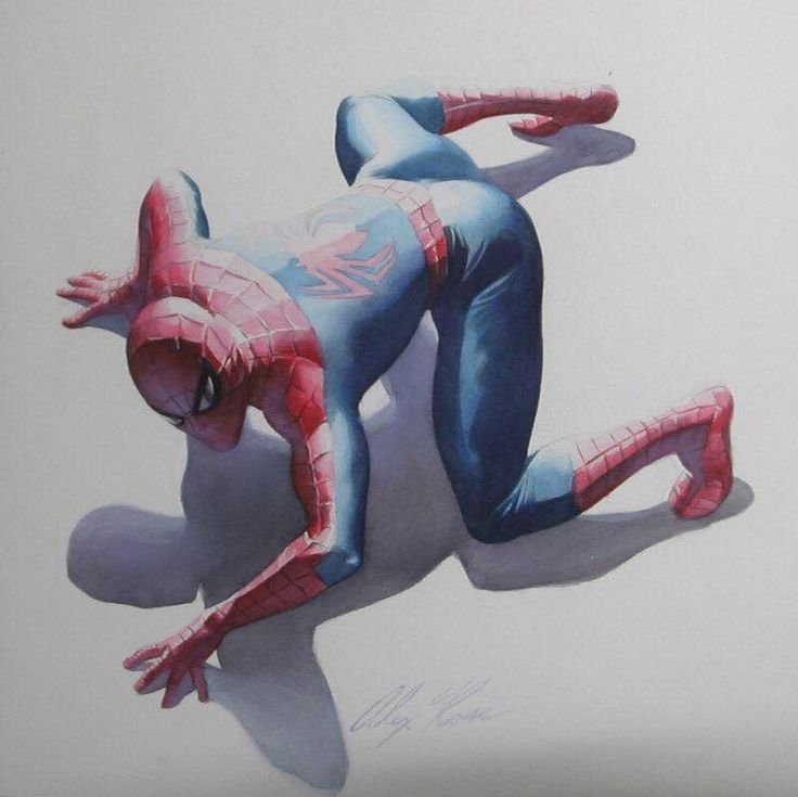 PLB9070's tweet photo. @BEYONDTHELEAK1 This reminds me of the artworks Alex Ross did for the Tobey Maguire Spider-Man movies. Beautiful. https://t.co/YxEJPSQku6