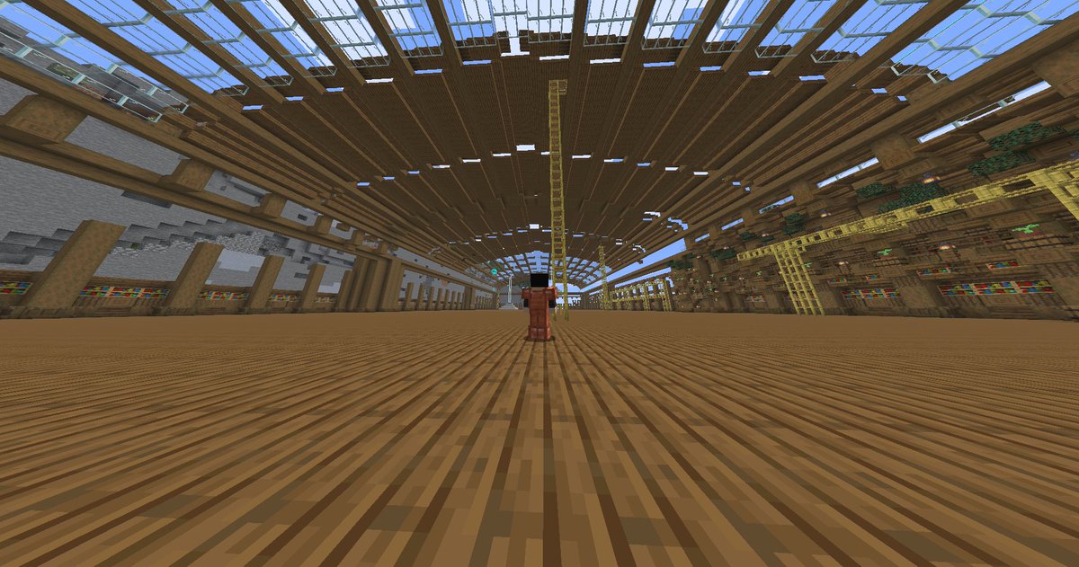 Kisida_X's tweet photo. 台湾ショップだいぶ建築進みました！
#EarthMC https://t.co/iJamEkXrwX