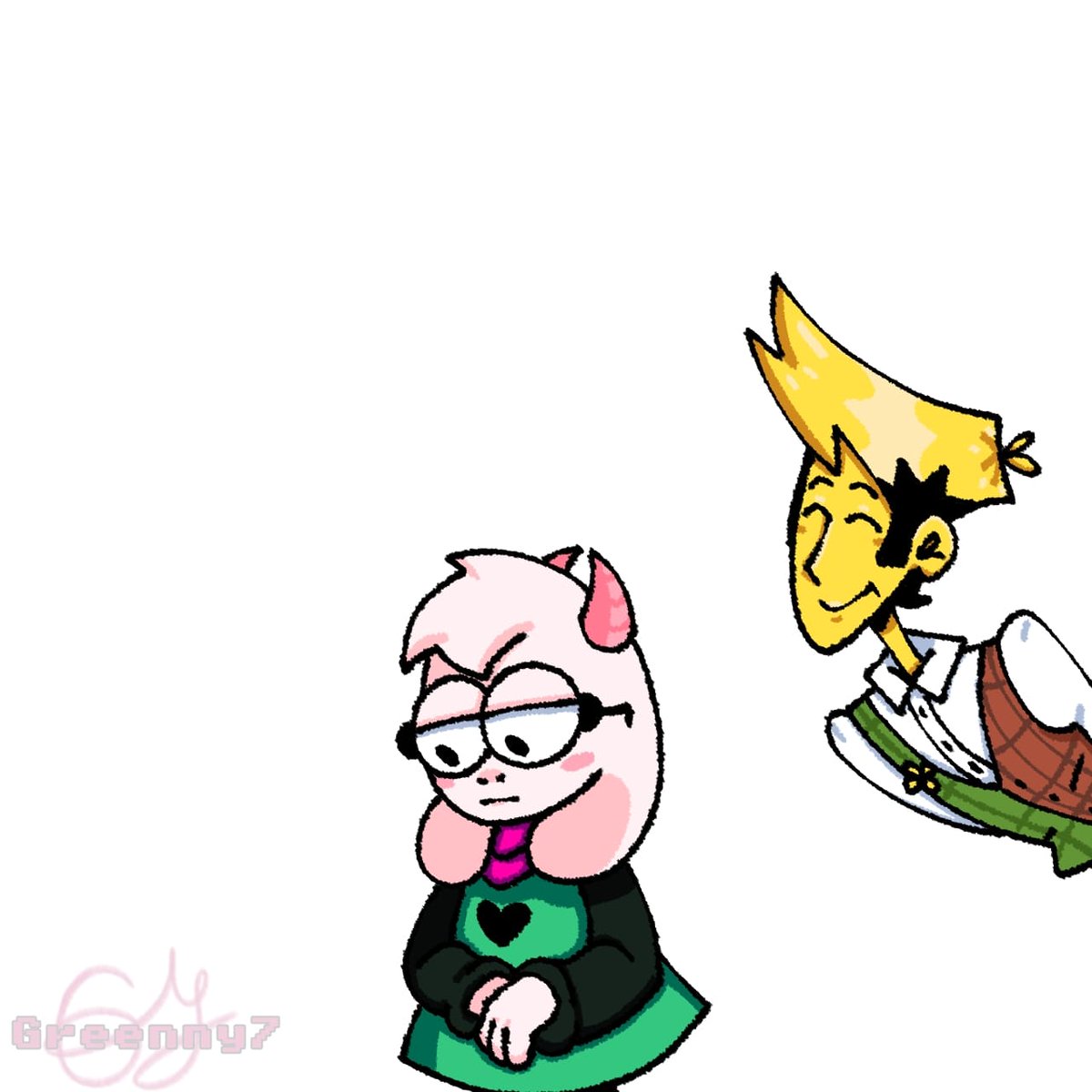 7Greenny7's tweet photo. Flowery Cares 🌻

#deltarune https://t.co/o42gSEsAT8