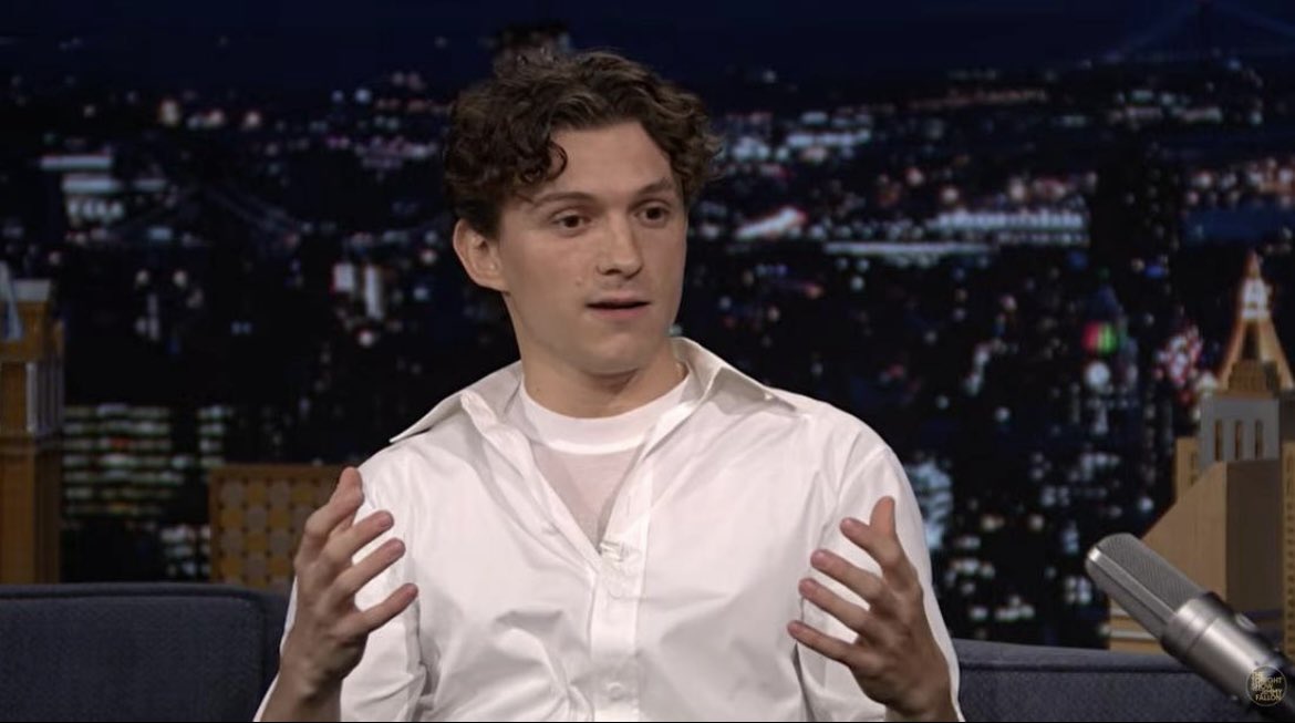 justmercy__'s tweet photo. TOM HOLLAND SPEAKS OUT ON ZENDAYA’S SEXUAL ROLES IN MOVIES

Tom Holland has opened up about his feelings toward Zendaya taking on sexually explicit roles on screen, admitting that he has struggled with seeing his partner in such scenes.

In a recent interview, Holland said he has never been comfortable watching Zendaya take on sexual roles and revealed that he had even begged her to stop accepting such projects.

“Honestly, I’m not happy anytime Zendaya takes up a sexual role in movies. I’ve begged her to stop taking up such roles because I’m not comfortable with it, but Zendaya refused and called me insecure. So I just choose to keep quiet and let her be.”