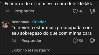 atenadesgracada's tweet photo. morro com esse ghostface do tiktok (hcannavo) sendo preconceituoso pra CARALHO e se fazendo de sonso, fingindo que não tinha intenção de ser preconceituoso em NENHUM desses comentários que ele fez, e que ele tava só respondendo a altura

se paga tanto de intelectual mas não pensa https://t.co/KFg8mXQgI7
