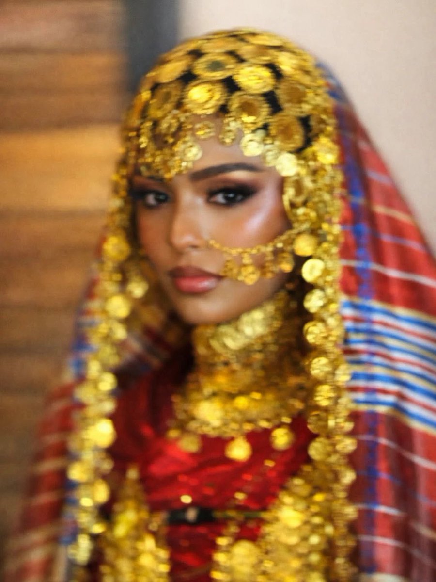 HeritageVibes's tweet photo. Sudanese beauty in traditional clothing. ❤️🇸🇩 https://t.co/8WSElx5cyW