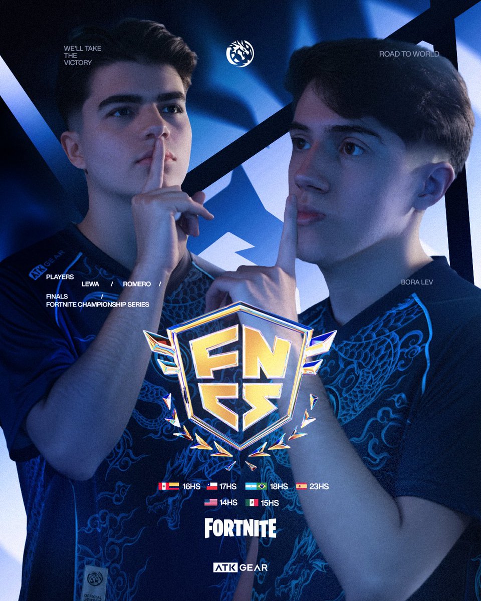 Leviatan_FN's tweet photo. HOY VAMOS POR LA CLASIFICACIÓN AL MAJOR

🏆 #FNCS 
📺 https://t.co/vwxRKUP0Kg

#goLEV https://t.co/Z8y1xQI2lp