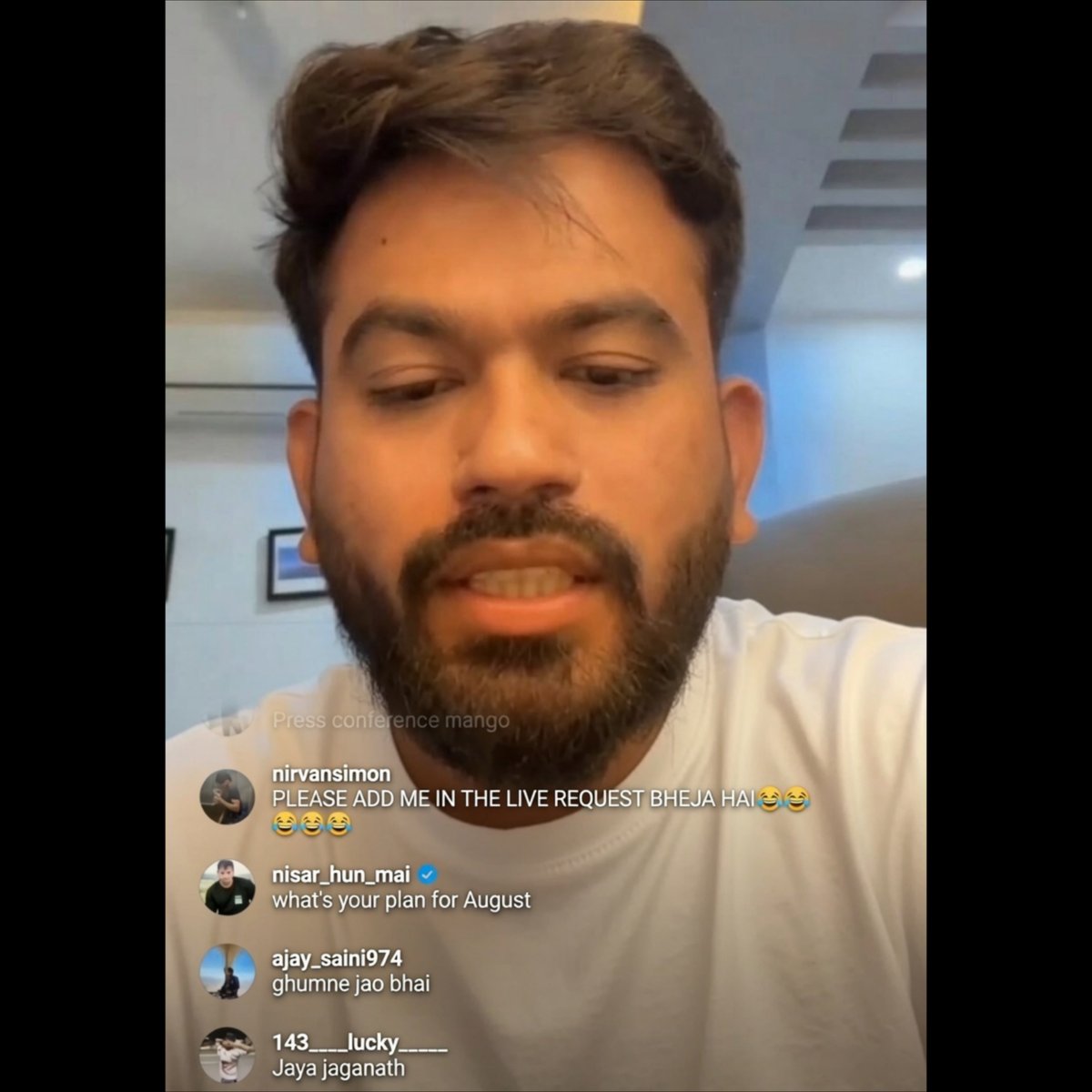 worshipVK's tweet photo. This is the real Abhijeet Dipke 🚨

- Somebody asked him about his plan for August
- He said he's going to visit Switzerland with his family
- His paid bots started celebrating it
- Same Dipke told Jharkhand students that he can't come because he has typhoid
- Same Dipke calls Modi ji anti national for visiting outside India for trade deals

This is the saviour of students. He got his fame, he got his followers and now left students on their own 🙏