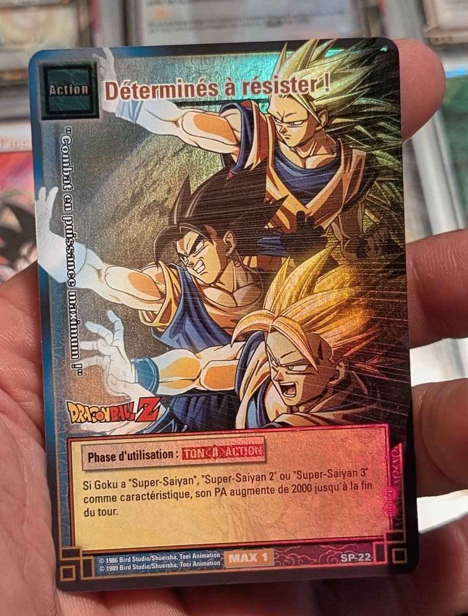 Dbzcollection's tweet photo. Bonne soirée en Card Game #DragonBall Fr Promo
#Saiyan #Songoku #Vegeto 
#Carddass #DragonBallZ #Dbz https://t.co/Ve5UNF2Iga