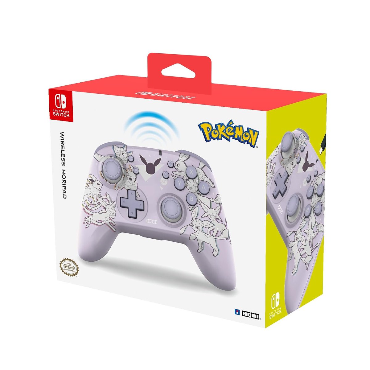pokejungle's tweet photo. The lavender Eevee Evolutions HORIPAD for the Nintendo Switch is now available for pre-order! You can check it out at our affiliate link here: https://t.co/khJyPmF80I https://t.co/A2zLQXADpm