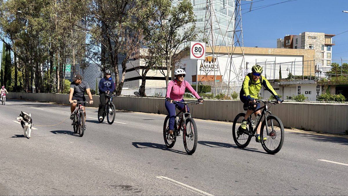 MTGobPue's tweet photo. Concluyó una nueva edición de la Vía Recreativa Metropolitana.🏃‍♀️🚴‍♂️

Cada semana, más poblanas y poblanos, junto con sus mascotas, aprovechan espacio donde las calles se abren para convivir, realizar actividad física y disfrutar de la ciudad.

El @Gob_Puebla, encabezado por el gobernador @armentapuebla_, reafirma su compromiso con acciones que promueven el bienestar y una movilidad más humana.

¡Nos vemos el próximo domingo!

#PorAmorAPuebla