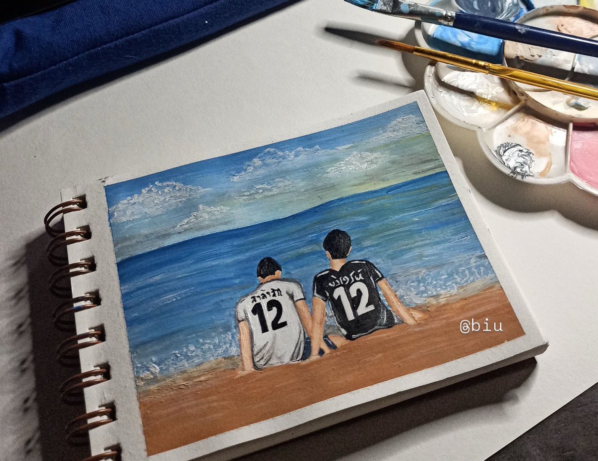 biuartsy's tweet photo. “A good person will find a way to a good person eventually” — Tine 

#Togethertheseries #BrightWin #GMMTV https://t.co/kQYItZ4sh8