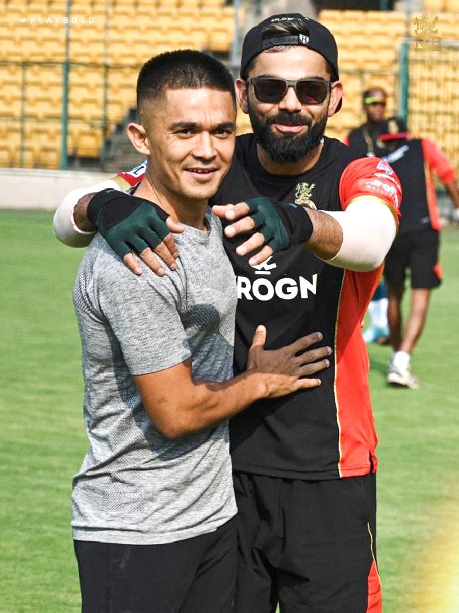 RCBTweets's tweet photo. 𝗔 𝗻𝘂𝗺𝗯𝗲𝗿 𝟭𝟭. 🇮🇳’𝘀 𝗻𝘂𝗺𝗯𝗲𝗿 𝗼𝗻𝗲. ❤️

Happy birthday to the man who inspired generations and gave Indian football countless moments to celebrate. 🙌🇮🇳

Have a legendary one, Sunil Chhetri. 🎂❤️

#PlayBold #TeamIndia https://t.co/9Hcs6peOSV