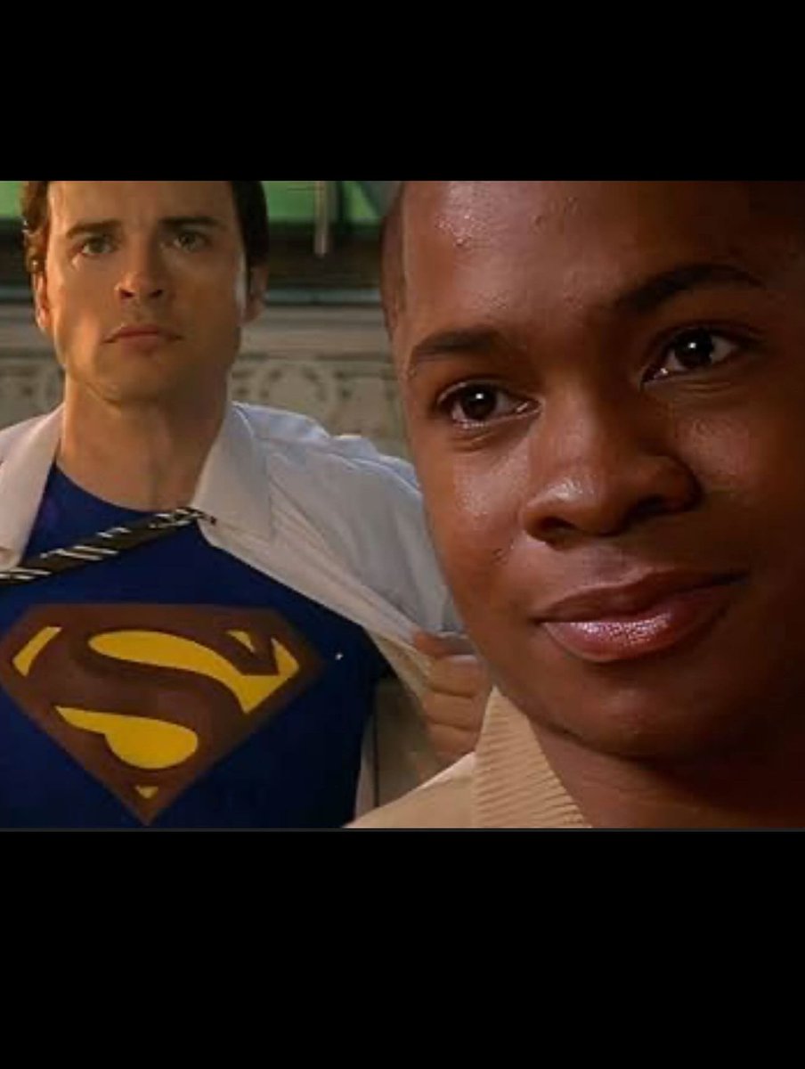 AaronCspogson's tweet photo. Shoutout to my boy @kingsamjonesiii  aka Pete from smallville I used to watch this show every Thursday at 8 glad to see he enjoyed the show and many projects coming #smallville #cw https://t.co/ksnMpcr361