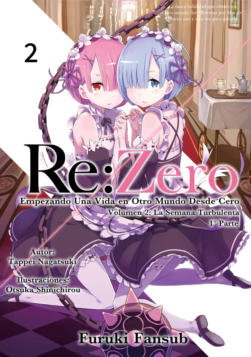 MakiiFuruki's tweet photo. RE:TRADUCCIÓN - ⭐️FURUKI FANSUB 🎀

Re:Zero: Empezando Una Vida en Otro Mundo Desde Cero

Volumen 2: La Semana Turbulenta, primera parte

¡Ya disponible para todos!

Lo tienen tanto en PDF como en EPUB, y ahora el vol 26 también en EPUB.

¡Este mes sale el vol 3 ya por cierto! https://t.co/ZDm1zT9cdq