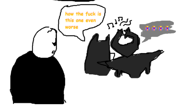 deceparadoxe's tweet photo. deedee megadoodoo #deltarune #gaster https://t.co/pMDFq5nSM5