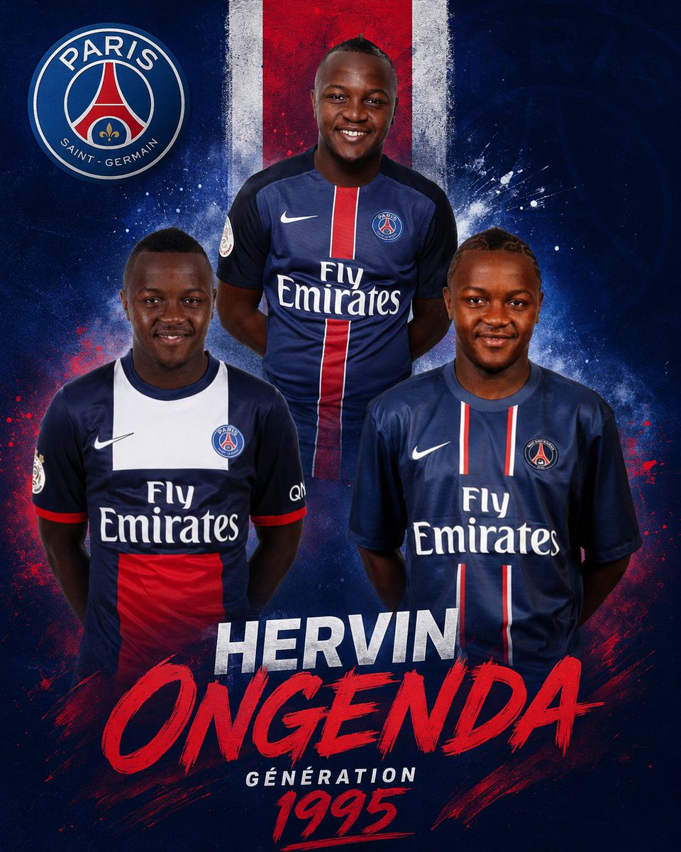 EspoirsduFoot's tweet photo. ⏮️ Quand on me demande qui est le plus gros talent que j'ai vu de mes yeux, et qui n'a pas fait une grande carrière, je réponds toujours 𝗛𝗲𝗿𝘃𝗶𝗻 𝗢𝗻𝗴𝗲𝗻𝗱𝗮 (𝟭𝟵𝟵𝟱), ou Soufiane Koné (1980). 

Hervin Ongenda, c'était tout simplement un phénomène. Au Paris FC, aux Lilas ou au PSG, c'était un attaquant né. Capable de marquer 18 buts sur les 25 de son équipe lors du tournoi d'Arousa en Espagne à 11 ans avec un triplé en finale contre l'Inter Milan, dès sa première saison au PSG ou d'être élu meilleur joueur du tournoi de Sens. Il avait également claqué un quadruplé contre l'OM (6-0) lors d'un tournoi benjamins. 
En Équipe de France U16, il avait notamment remporté l'Aegan Cup en étant élu meilleur buteur de la compétition, alors qu'il jouait avec Anthony Martial et Wesley Saïd en attaque. 

Des U12 aux U17, il était absolument phénoménal. Des décomptes disaient même qu'il avait inscrit plus de 250 buts des U11 aux U15. 
Formé au poste d'avant-centre, il avait su redescendre et étoffer sa palette offensive. Il était à l'aise dans les petits espaces, dans la profondeur, sur coups de pied arrêtés, du droit, du gauche ... Bref, un attaquant ultra complet qui semblait avoir tout pour faire carrière. 

Je ne sais pas forcément pourquoi il a échoué à faire une belle carrière professionnelle. Physiquement, il a eu énormément de mal à s'adapter au « football adulte » et malheureusement le train est passé pour lui.
Son comportement n'a pas toujours été idéal également.  

Il évolue depuis quelques années en Roumanie, au FC Botosani, mais je reste persuadé qu'il avait un talent hors normes. 

Qui se souvient de lui en jeunes ? 

Et avez-vous en tête des joueurs avec un tel talent, qui n'ont pas percé au plus haut niveau ?