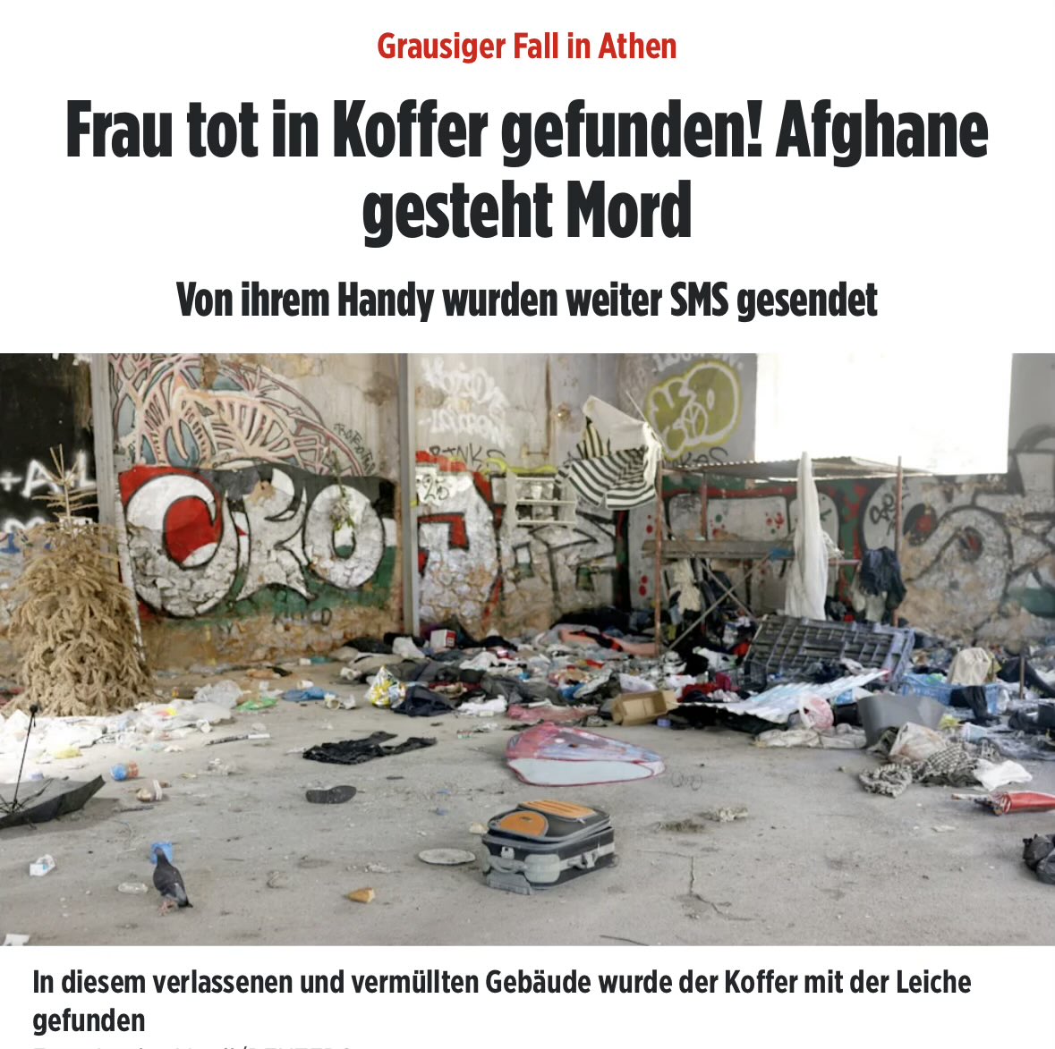queru_lant's tweet photo. Die linke Schottin Elizabeth R. reiste nach Griechenland, um Flüchtlingen zu helfen. Nun wurde sie von einem Afghanen ermordet und in einem Koffer entsorgt.

Sie werden es nie lernen. https://t.co/Y1izMb8Xjt