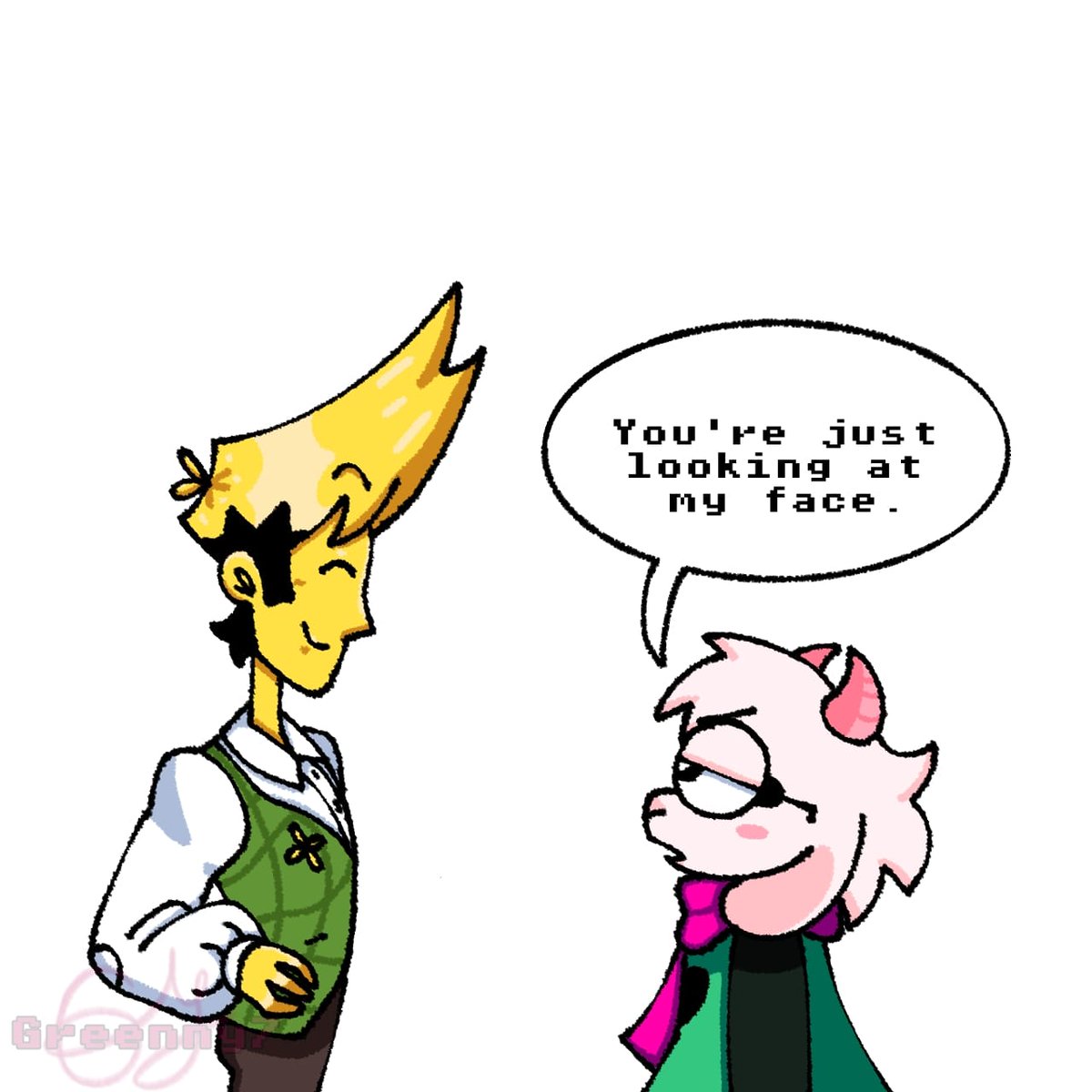 7Greenny7's tweet photo. #deltarune https://t.co/ENe2WDRNkV