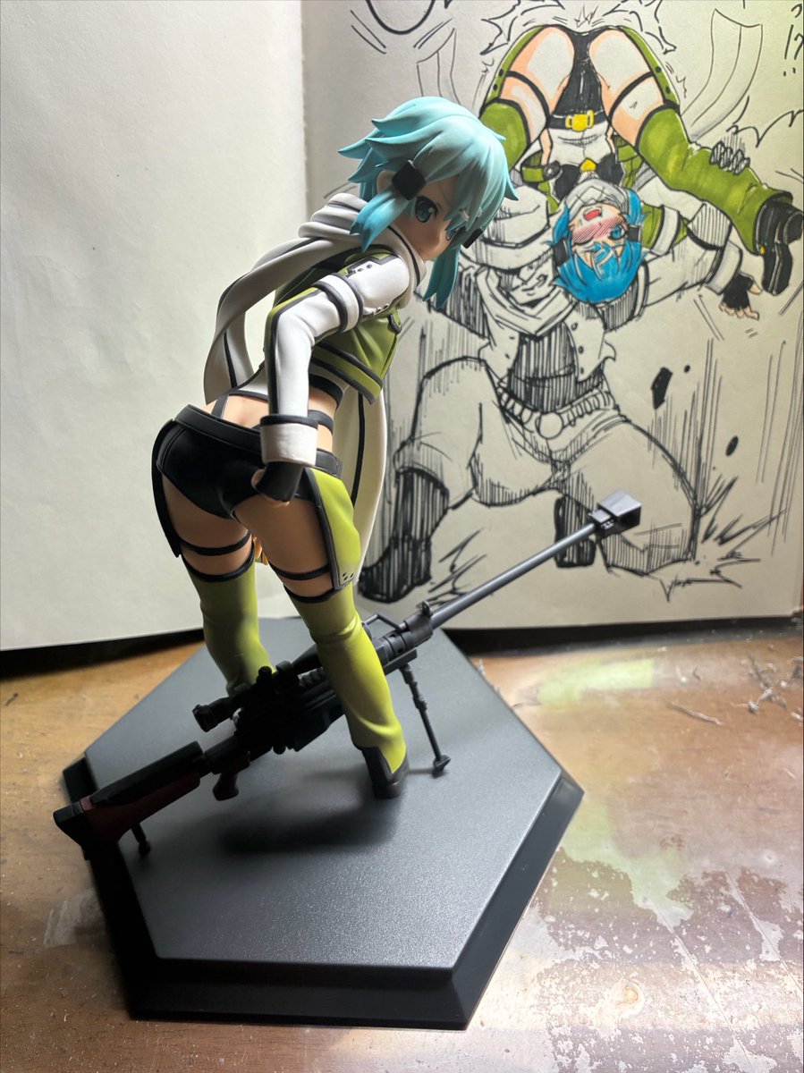 toubunhokyuu46's tweet photo. 学生のころから欲しかったフィギュアをやっと買えました https://t.co/jdda3nyMfp