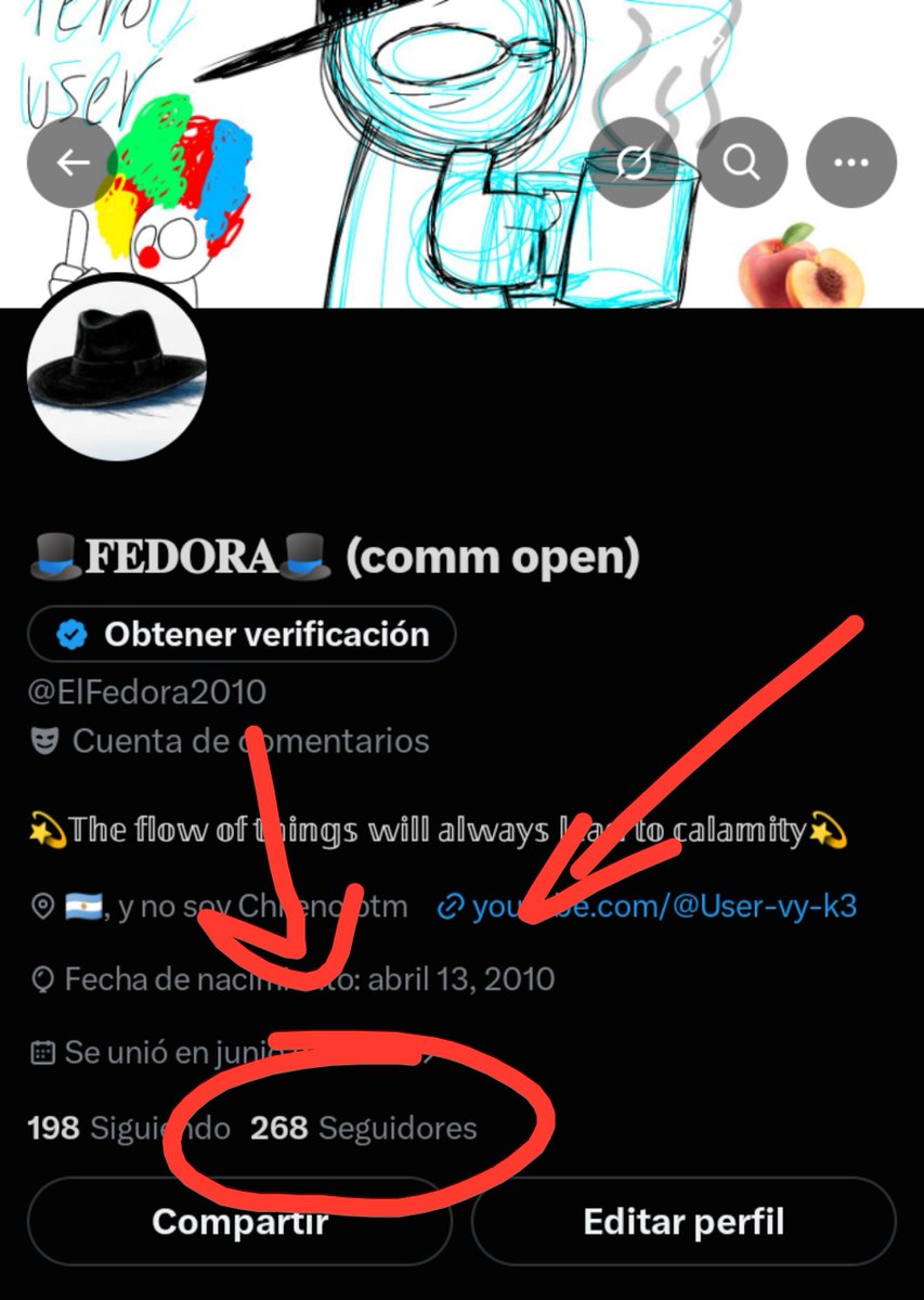 ElFedora2010's tweet photo. Muchachos, no tengo palabras para mostrar lo agradecido que estoy con ustedes y que les guste el contenido que subo

Ese post de Frisk lo vieron, le dieron like y algunas de las personas que sigo aquí les gusto incluso lo citaron, y eso para mí, es un honor ☺️ 

Muchas gracias https://t.co/SfJ4TN1d6l