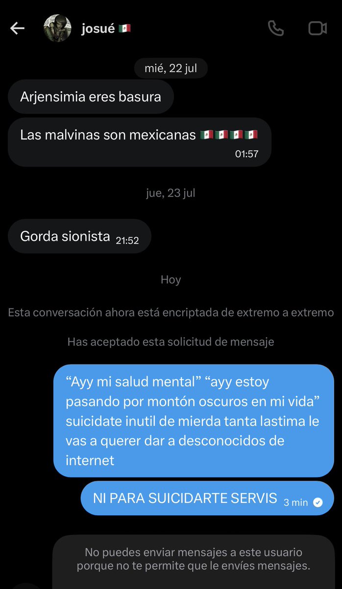 IsaEvermore13's tweet photo. Se hacen los malos y les respondes y te bloquean kjjj https://t.co/uH8lLeJ9go