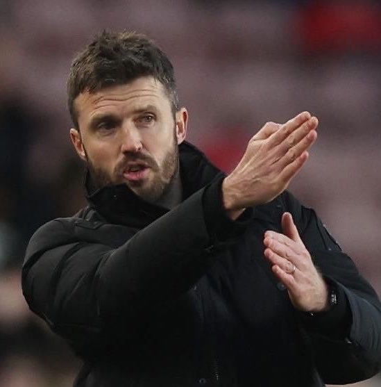 ChinoUTD's tweet photo. 🚨 Andrey Santos on Michael Carrick giving him the confidence to play forward:

“Somebody asked the other day, ‘Why didn’t we see these passes before you joined??’ I just smiled. I said, ‘Because believingg you can play a pass and believing your manager wants you to play it are 2 different things.’

One day after training Michael called me over.
I thought he was going to tell me to keep things simple. Instead he said, ‘Every time you see a forward pass… I want you to play it. Don’t worry if you lose one or two. The one thatt gets through changes the game.’

Then he added something I’ll never forget.
‘Andrey… don’t let the ball get comfortable at your feet. Make the opposition uncomfortable instead. If you already know your next pass before the ball arrives, play it. Keep the game moving.’ That conversation stayed with me. 

I’ve always believed I had these passes. Michael just became the first manager who kept asking me to use them. Once you know your manager trusts your vision……you stop playing not to lose the ball. You start moving it quickly enough that the opposition never gets time to breathe.”