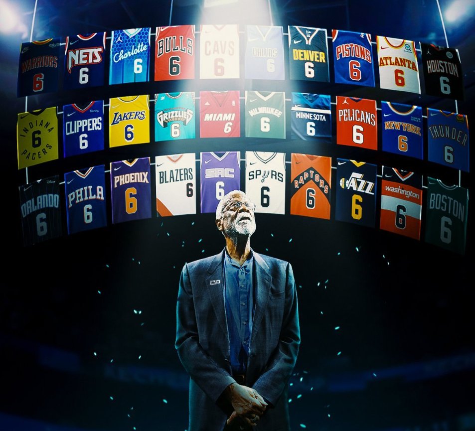 NBA Legend "Bill Russell" tweet media