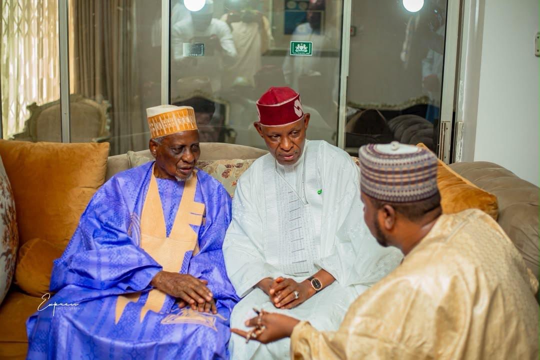 abba182012's tweet photo. PRESS RELEASE 

Tanko Yakasai Family Receives Gov. Yusuf In Kano, Appreciates His Vist 

The family of elder statesman, Alhaji Tanko Yakasai OFR, on Saturday, July 25, 2026, received the Executive Governor of Kano State, His Excellency Alhaji Abba Kabir Yusuf, at their residence in Kano.

The Governor’s visit was on the occasion of the wedding of Aisha Suleman Tanko Yakasai to Abubakar Sadiq Sani Bakori.

After serving as proxy (Wakili) to the groom during the marriage ceremony, Governor Yusuf paid a courtesy visit to Alhaji Tanko Yakasai OFR in recognition of the family’s esteemed standing and contributions to Kano State.

Speaking on behalf of the family, Hon. Abdullahi Tanko Yakasai, Senior Special Assistant to the President on Community Engagement, Northwest, expressed appreciation to His Excellency for identifying with the family during the joyous occasion.

The family offered prayers for Almighty Allah to continue to guide and strengthen the Governor as he steers the affairs of Kano State.

@atyaks
@Kyusufabba

— Ahmed Abba Dangata.