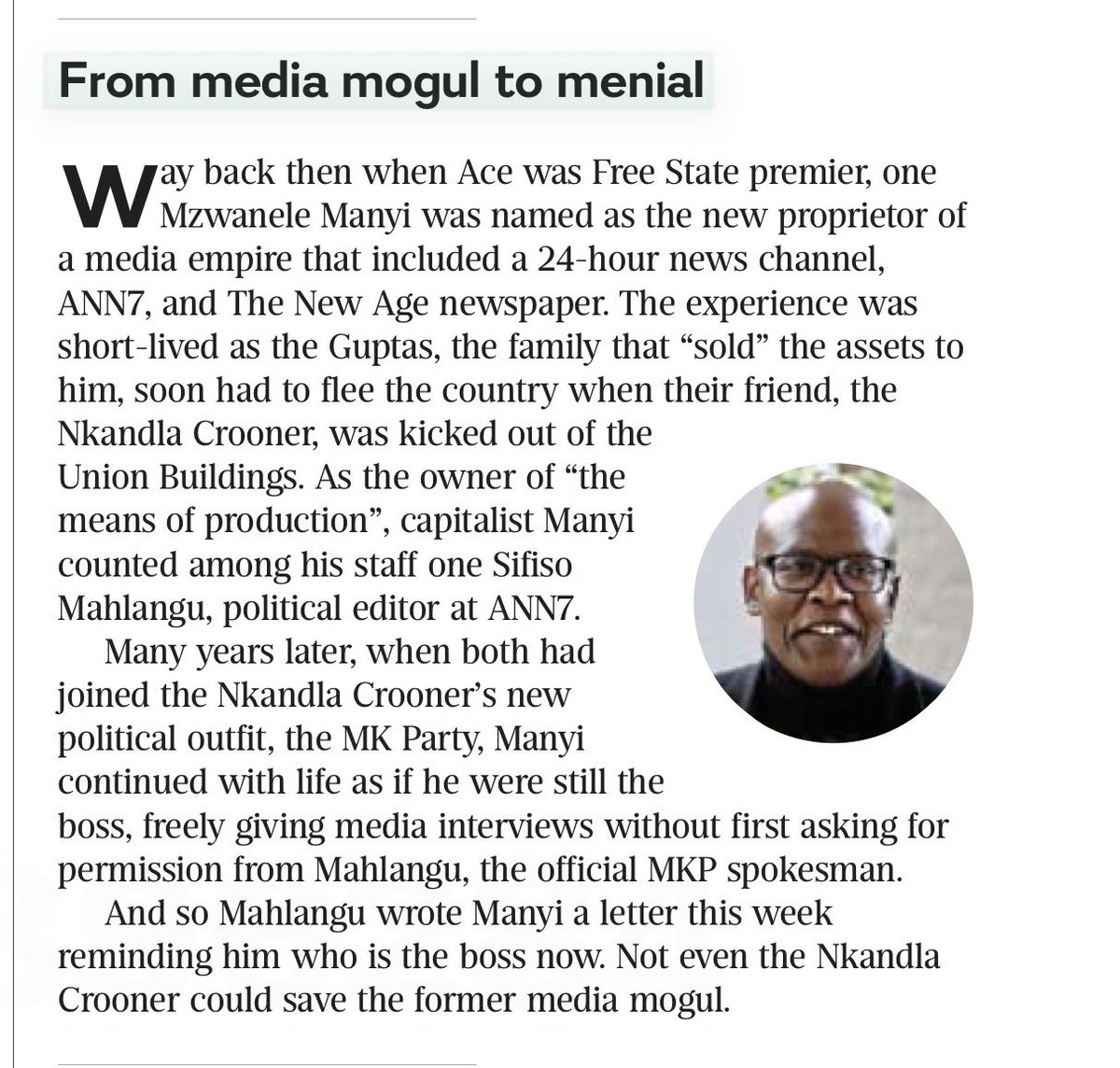 osipuka's tweet photo. Good evening Mkhuluwa wam @MzwaneleManyi 🙏🏾 https://t.co/E0k14P9UJ8