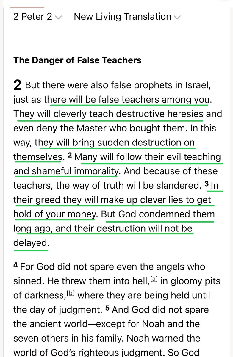 123Matt's tweet photo. @stockwiz007 @JustinPetersMin We are supposed to judge teachers to see if they are preaching Biblical truth, or if they’re wolves in sheep’s clothing, seeking to deceive people into following the false teachers to eternity in hell. https://t.co/b50XSR8qNh