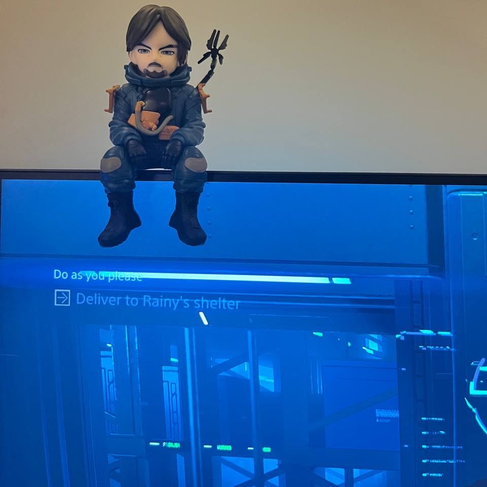 bacashin's tweet photo. #DeathStranding2
I got a cute companion who's keeping me company during my deliveries 😂😍📷

Keep on keeping on 📦💪 https://t.co/0S9QOaj3vD