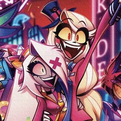 rottenlesb's tweet photo. The merch team always draws chaggi so pretty..... I'm going to start crying https://t.co/lsR38s8Rhr