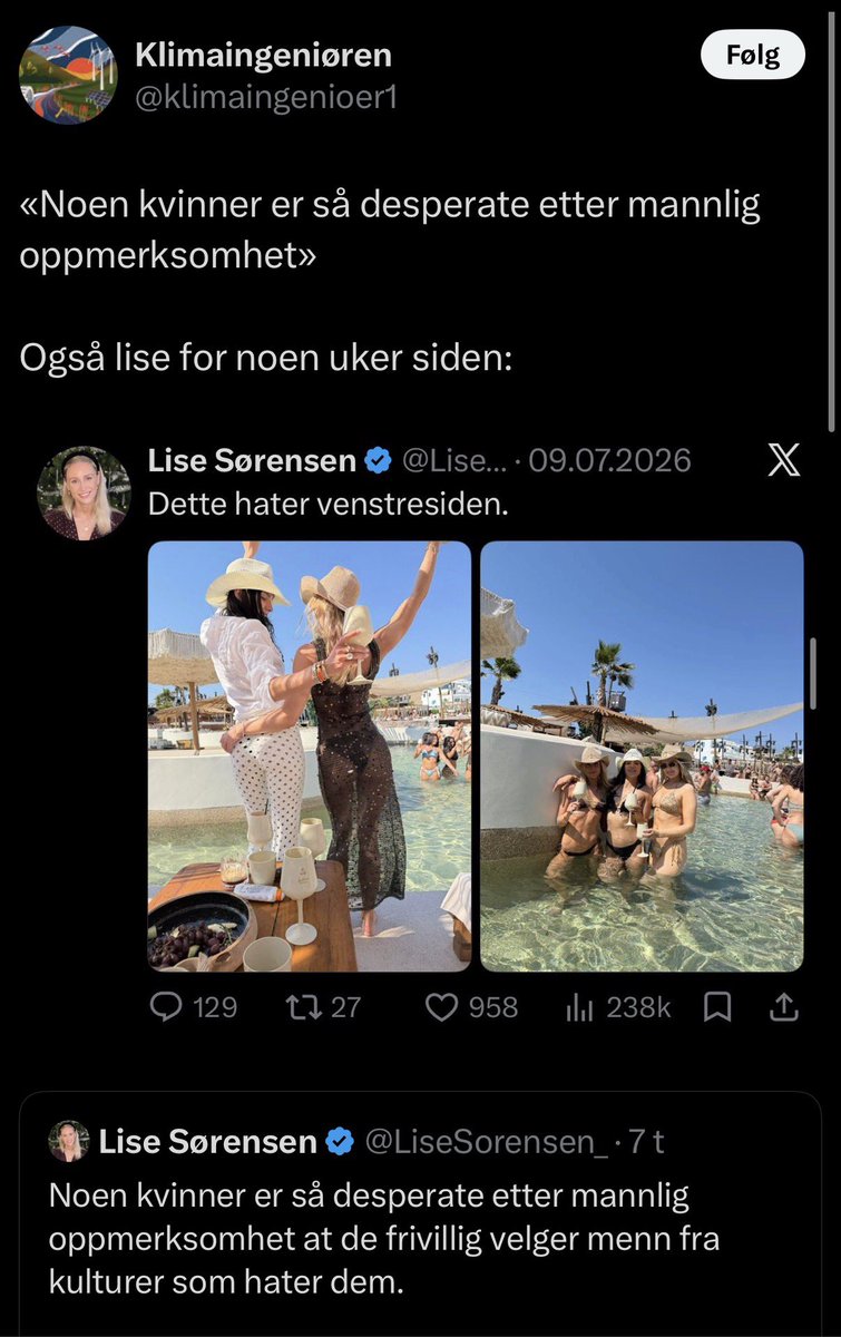 Lise Sørensen tweet media