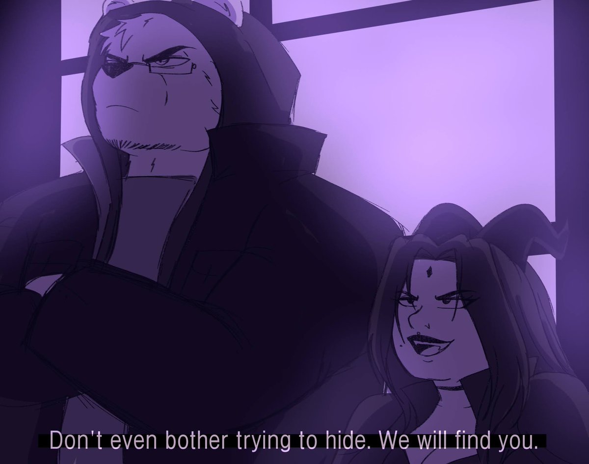 zythulhu's tweet photo. For my mafia!au...these would be Freddy's wards..pretty much his bodyguards..
Boros and Zyn 🖤
| #digitalart | #mafiaau | https://t.co/Mmcu9seYmj