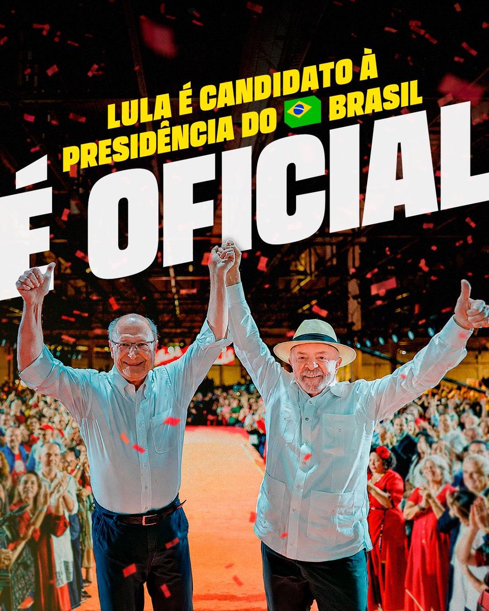 oFernandoLobo13's tweet photo. Pra cima deles!!!!

É @LulaOficial no primeiro turno.

#Eleicoes2026
#Lula
🇧🇷 https://t.co/Oqyc4jOlzP
