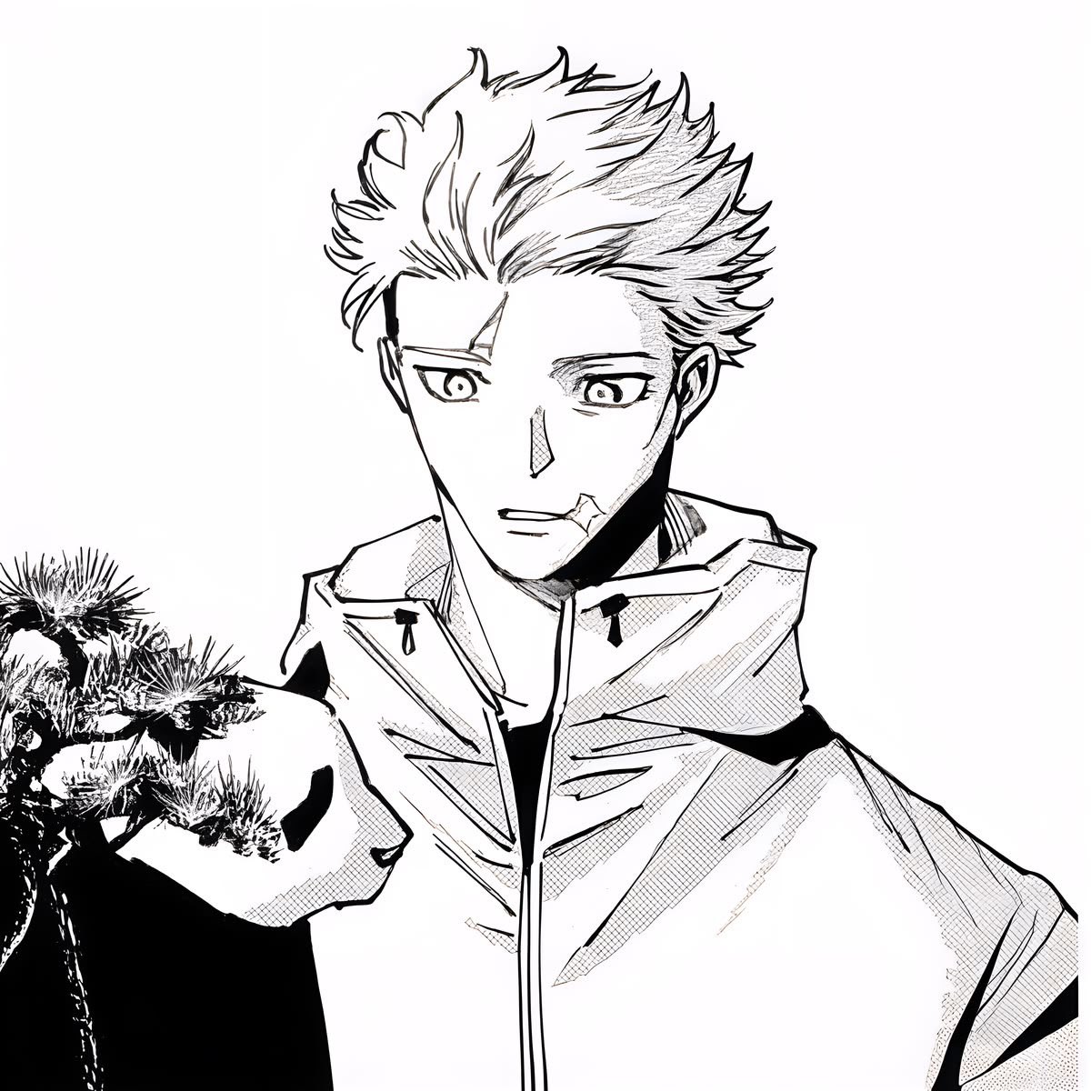 Noroiou's tweet photo. — urge to bear an even somber expression. 

〝 Sensei, 〞he speaks at last,〝 It’s good to see you again. 〞 https://t.co/nnoiJYOAzn