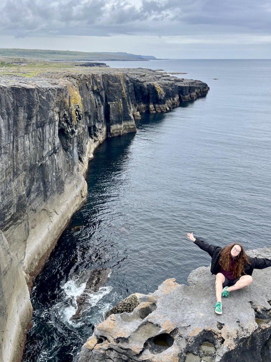 fosderek9's tweet photo. The burren is the fine line to feeling scared or happiest of the nature https://t.co/aH1kGxrxZA