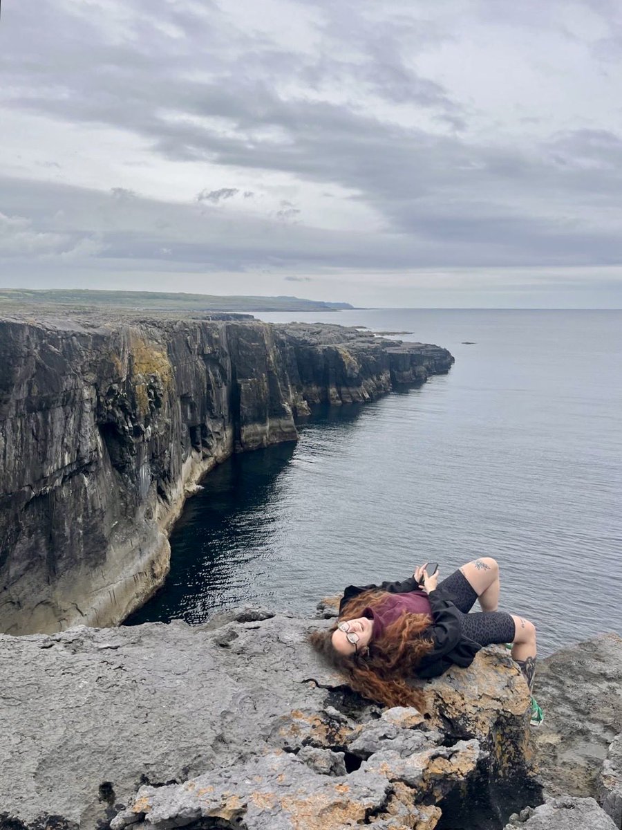fosderek9's tweet photo. The burren is the fine line to feeling scared or happiest of the nature https://t.co/aH1kGxrxZA