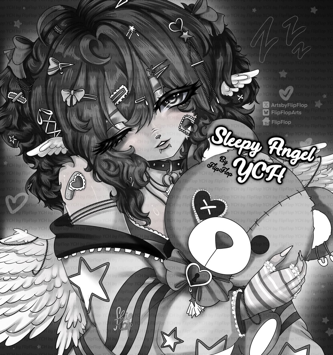 ArtsbyFlipFlop's tweet photo. Sleepy Angel #ych 
Info in commentss

#humanoid #furry #kemonimimi #ychbase https://t.co/TxmMzub0fQ