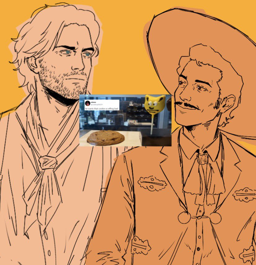Dumb_Vik's tweet photo. I never realized how difficult it is to draw Arthur until I had to do it digitally🫩

During the process, I kept thinking about the image of the cat pop cake and the cookie🐟
#arthurmorgan #rdr2 #rdr2oc #wip https://t.co/gAkVGlX9RL