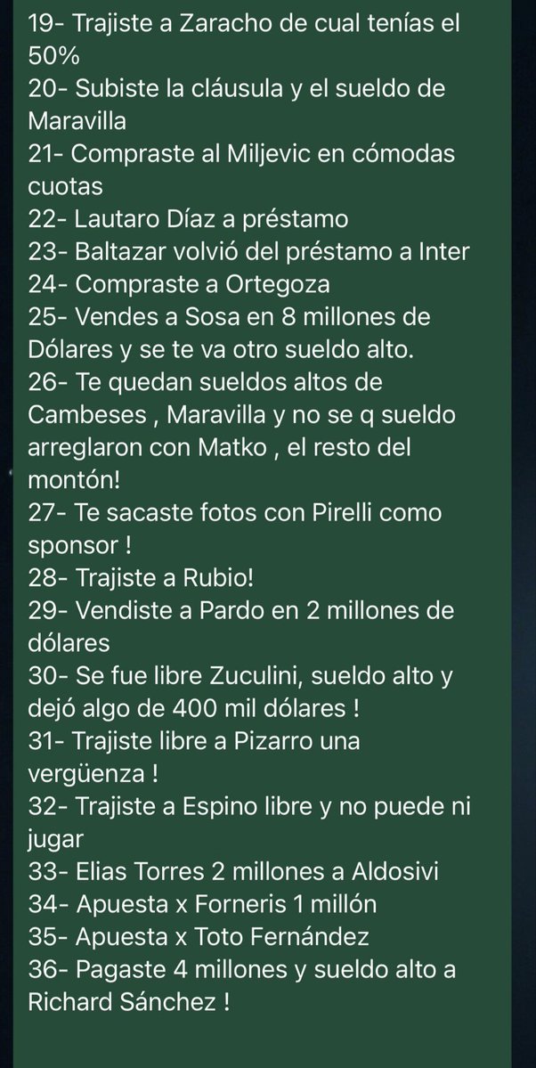 George_MDP's tweet photo. @nicomeneses15_ Milito como vas a hacer todo esto en un año y medio ? https://t.co/oJIwzzV1QP