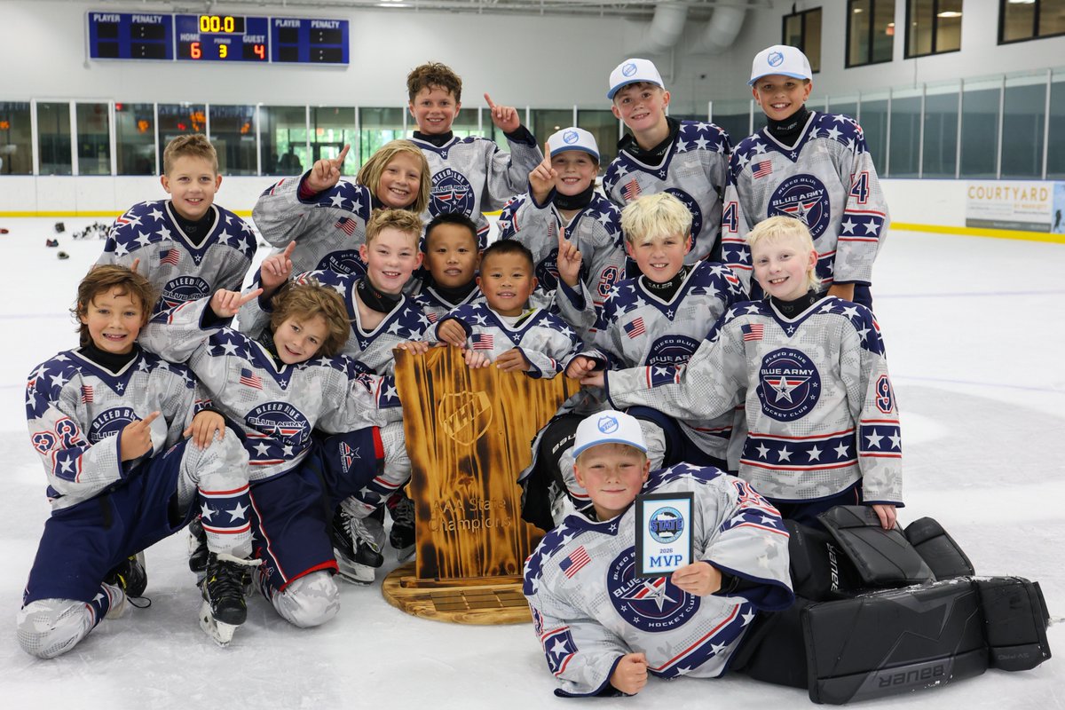 YouthHockeyHub's tweet photo. AAA State 
Championship Sunday 

Click the link for today's champions, final standings and scoring leaders, and each division's all-tournament team. 

https://t.co/0cPrA5UF78 https://t.co/LIcPoUeTlq
