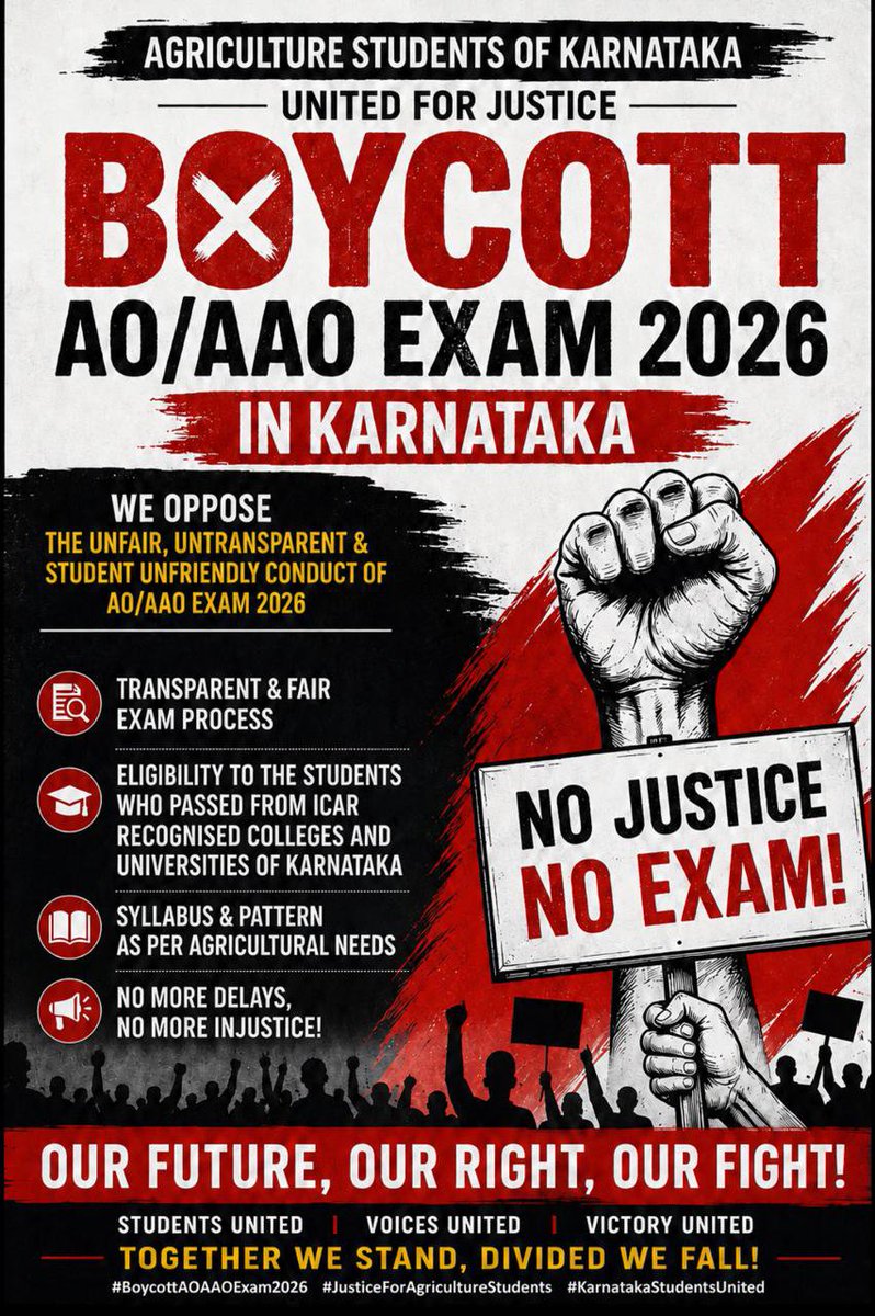 ankeshambani999's tweet photo. @KEA_karnataka ಕೃಷಿ ಇಲಾಖೆಯ ನೇಮಕಾತಿಯಲ್ಲಿ ಹಿಂಬಾಗಿಲಿನಿಂದ Rai Tech ಮತ್ತು BE Biotech ಅವರನ್ನು ಸೇರಿಸಿ ಭ್ರಷ್ಟಾಚಾರವೇ ಎಸಗಿದ್ದಾರೆ. ಮೊದಲು ಅದನ್ನು ಸರಿಮಾಡಿ. ಆಗಸ್ಟ್ 8 ರಂದು HK ಮತ್ತು ಆಗಸ್ಟ್ 9 ರಂದು NHK ಪರೀಕ್ಷೆ ಇದೆ ಕೂಡಲೇ ಪರೀಕ್ಷೆ ತಡೆಹಿಡಿದು ನೈಜ ಕೃಷಿ ಪದವೀಧರರಿಗೆ ಆಗಿರುವ ಅನ್ಯಾಯವನ್ನು ಸರಿಪಡಿಸಿ ಇಲ್ಲವಾದರೆ ಕುರ್ಚಿ ಬಿಟ್ಟು ಬಿಡಿ https://t.co/VSSxgoqnaL