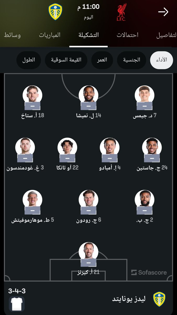 BKRFPL's tweet photo. تشكيلة ليفربول و ليدز الرسمية 👌
مباراة نحدد فيها مين اللي يستحق مكان في تشكيلتك
ايزاك🎯 × فيرتز 🎨× سوبوسلاي🚀
او ثنائية 🤔
مين عندك في التشكيلة ؟
#FPL
#فانتزي
#fpl https://t.co/TsEcLmwzwz