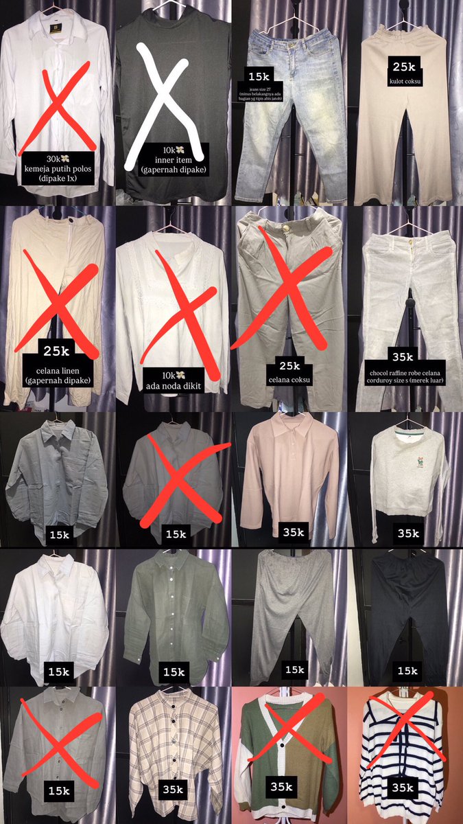 otiotati's tweet photo. yuk wts preloved mau cabut kos lusa. di cek aja free anter ke kos https://t.co/D54zokCI3P