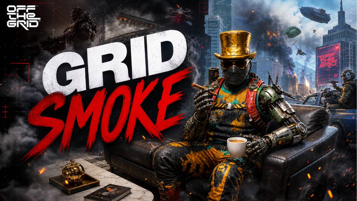 marquasz's tweet photo. Off The Grid | Grid Smoke Live Gameplay | GAMEOUT GAMING https://t.co/0TIBvLzvNj via @YouTube @VladK133 @playoffthegrid @GUNbyGUNZ @GunzillaGames https://t.co/MMgsazmKqW