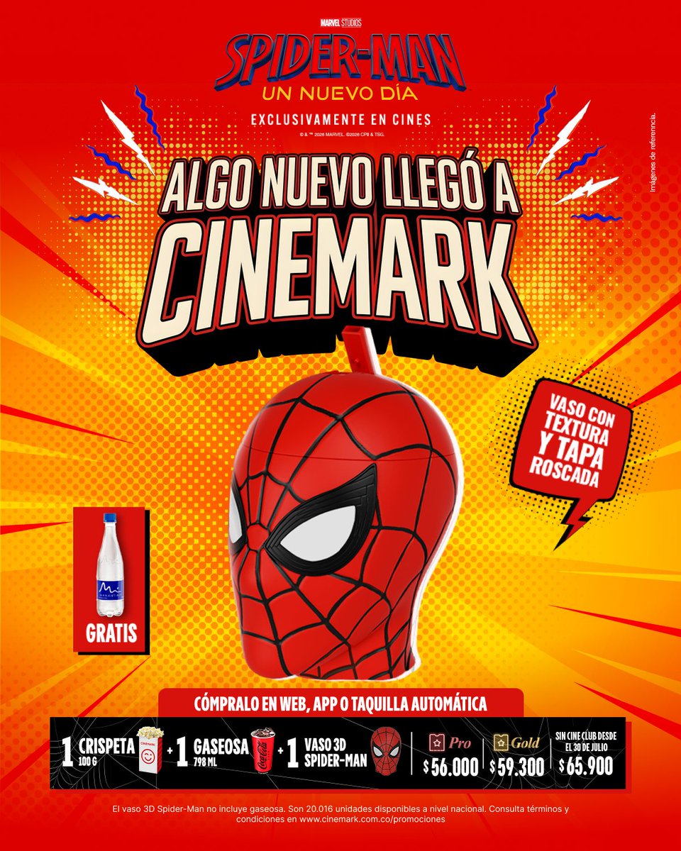 Cinemark Colombia tweet media