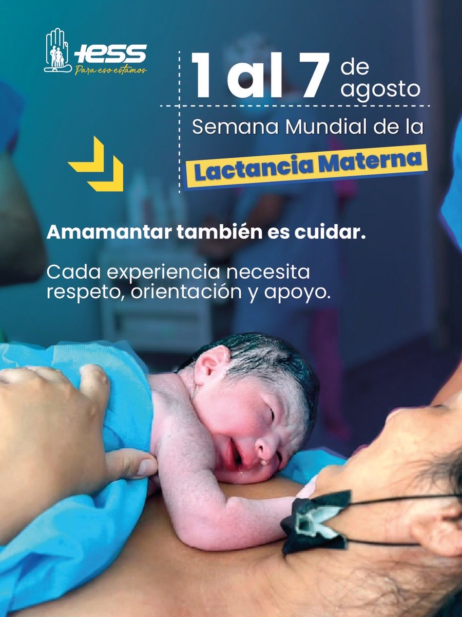 IESS_Ceibos's tweet photo. #IESSteInforma | La lactancia materna es un proceso que puede presentar dudas y desafíos.  🤱

El acompañamiento de la familia y la orientación del personal de salud son fundamentales para fortalecer la confianza de cada madre. 🩷 https://t.co/4TG3gjXXu1