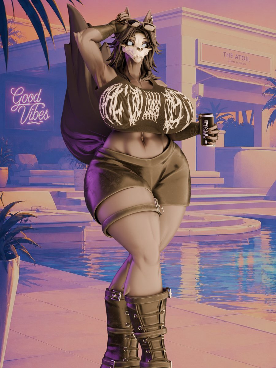 Mos_ley1471's tweet photo. GTA VI Cover Girl thing, I dunno how to make clothes so I'll make the topwear later, for now I use the default clothes
Also my birthday was yesterday wahooo

Model: @da__nilkaz, @RoroBoros 

#gtavi #gta6 #scp1471 #blender #furrynsfw #wataa #chudai https://t.co/qV5nZ3igdQ